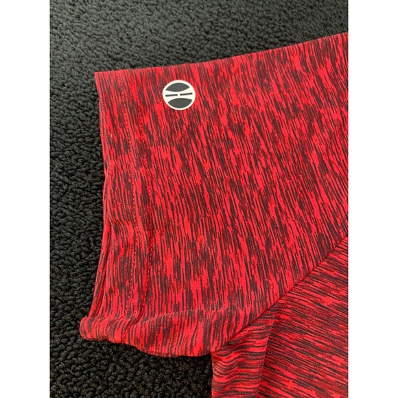 Holloway Andover Space Dye Athletic‎ T Shirt Red Black Ladies Size M - Picture 4 of 6